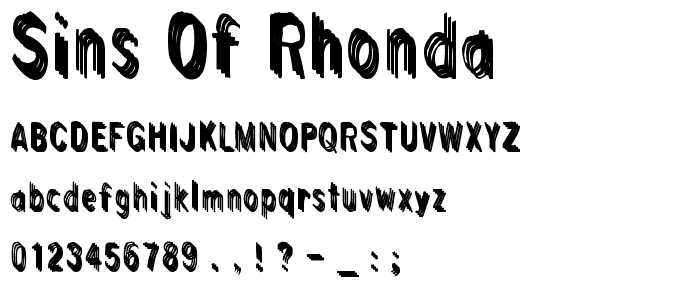 Sins of Rhonda police